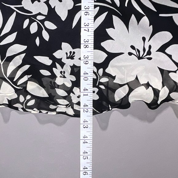 ICE Petite Dress with‎ Flower Design Size 4P - Picture 7 of 16